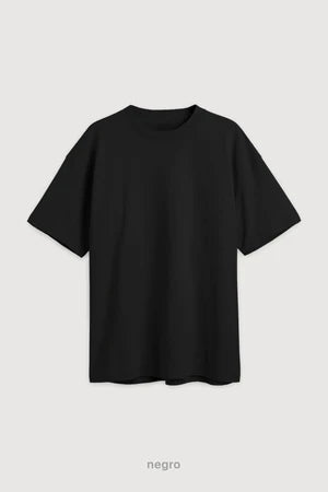 Remera Basic-NEGRA