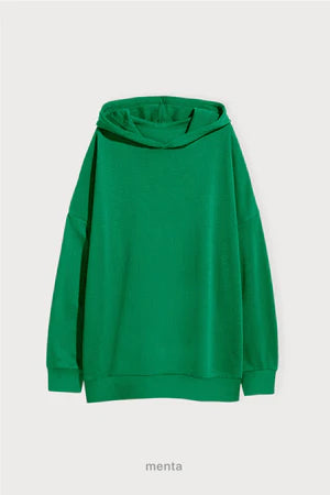 Hoodie Oversize - Menta