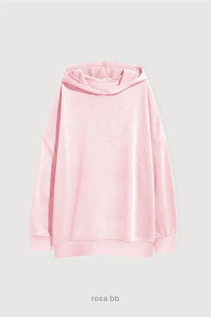 Hoodie Oversize - Rosa Bb