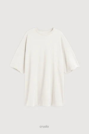 Remera Oversize - Crudo