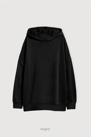 Hoodie Oversize - Negro