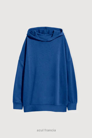 Hoodie Oversize - Azul Francia