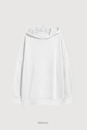 Hoodie Oversize - Blanco